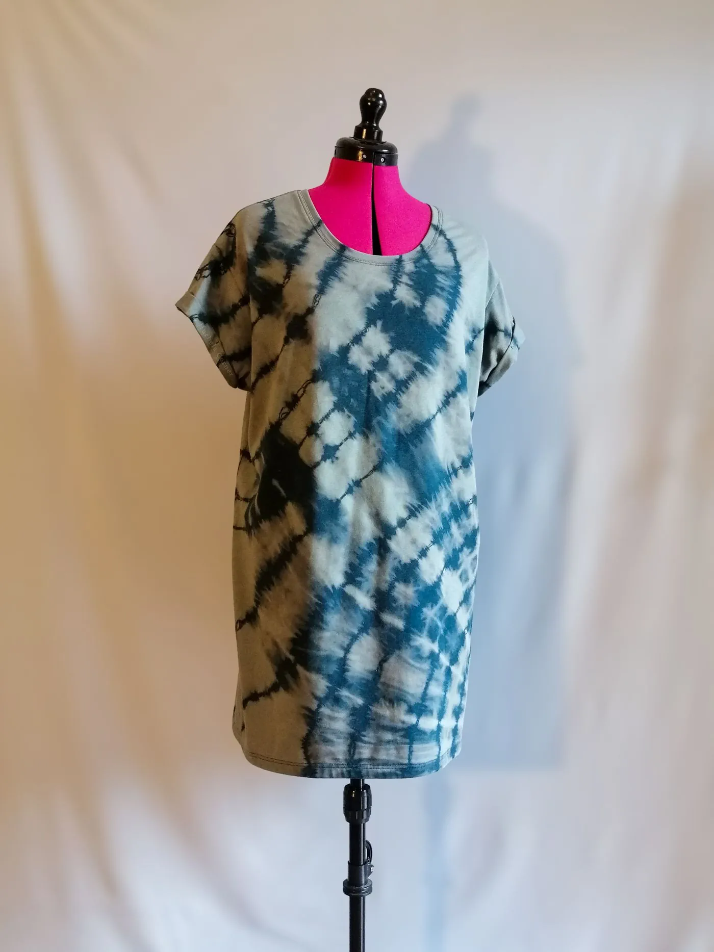 Bleached T-shirt dress