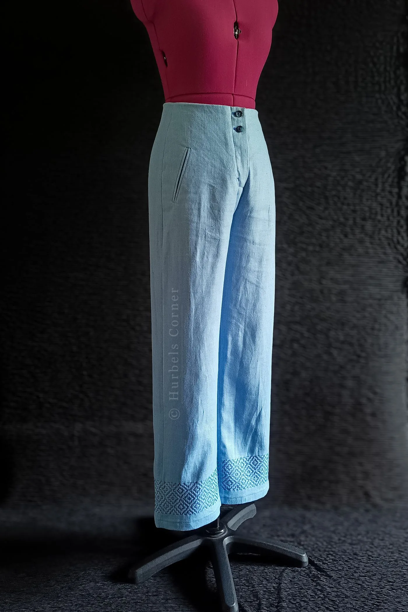 Linen trousers