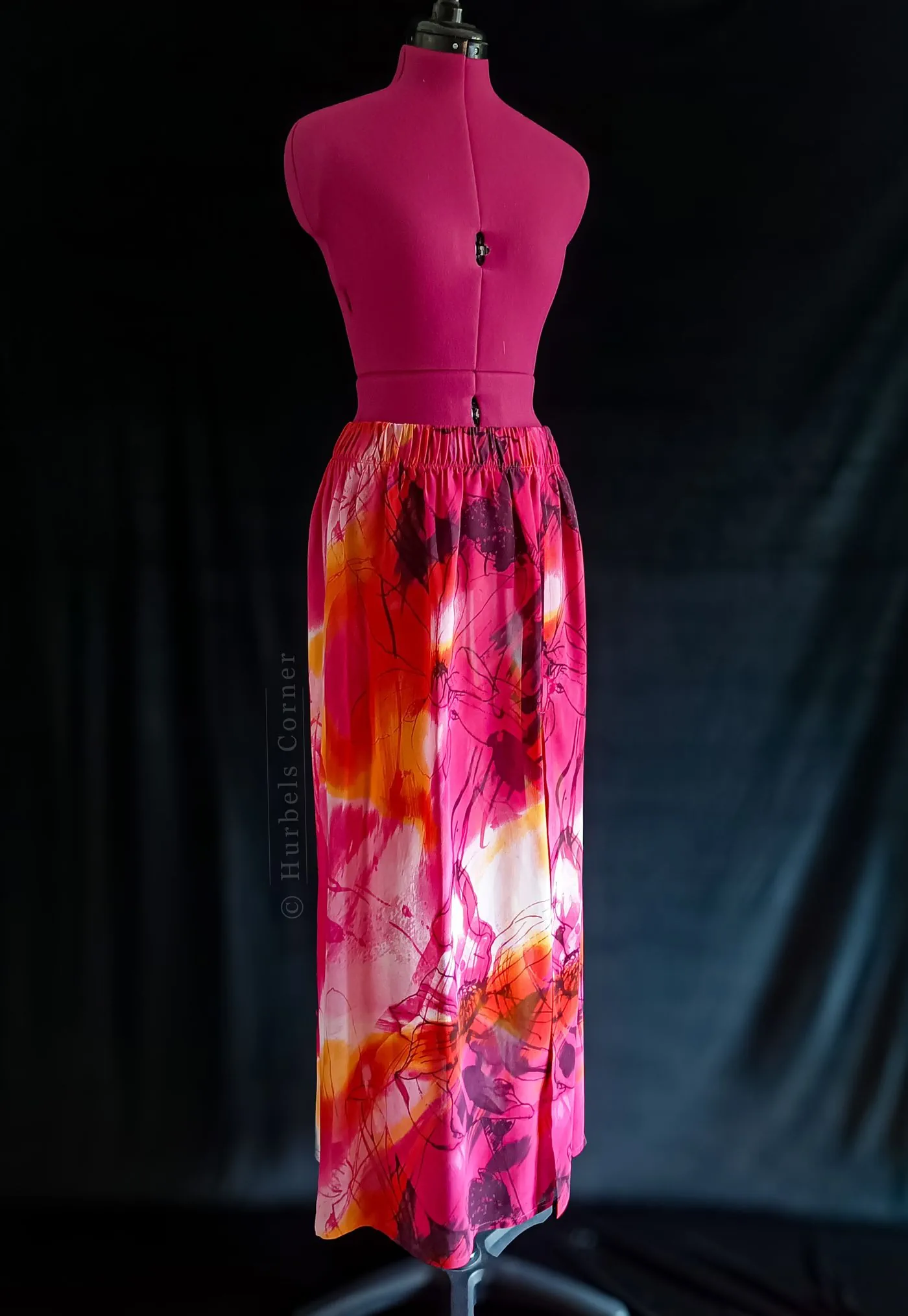 Maxi Rock in Pink