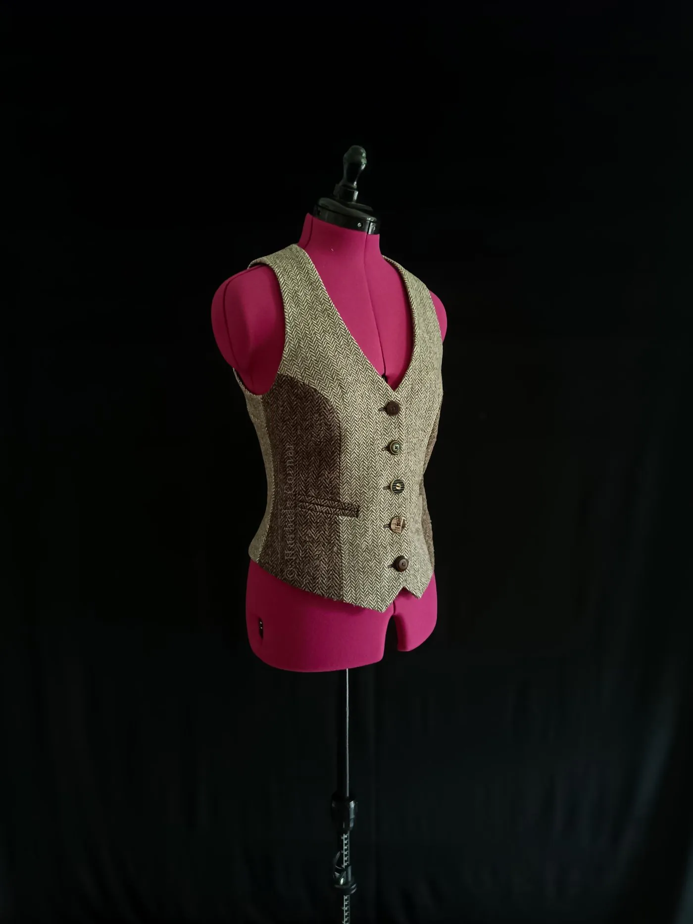 Herringbone waistcoat