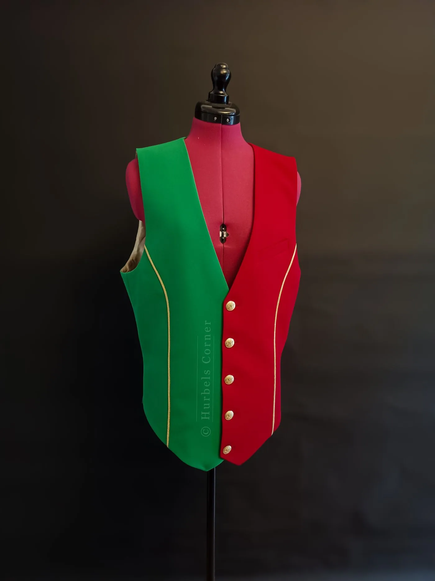 Two-tone waistcoat